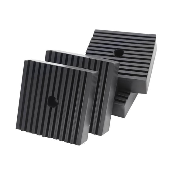 Pack of 4 Compactness Rubber Shock Absorbers Shaking Control Pad for Air Compressors & Generators Reduces Shaking