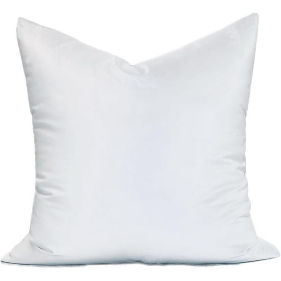 Pack of 4 Cotton Pillow Inserts 20x20 Inches, Decorative Throw Pillow Inserts for Sofa, Couch, Bed, and Cushion Shams