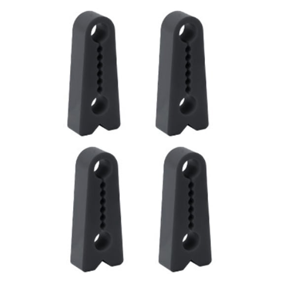 Pack of 4 Door Silicone Shock Absorbers Pads For Quieter Closure Vibrations Noise Reduction Auto Accessories