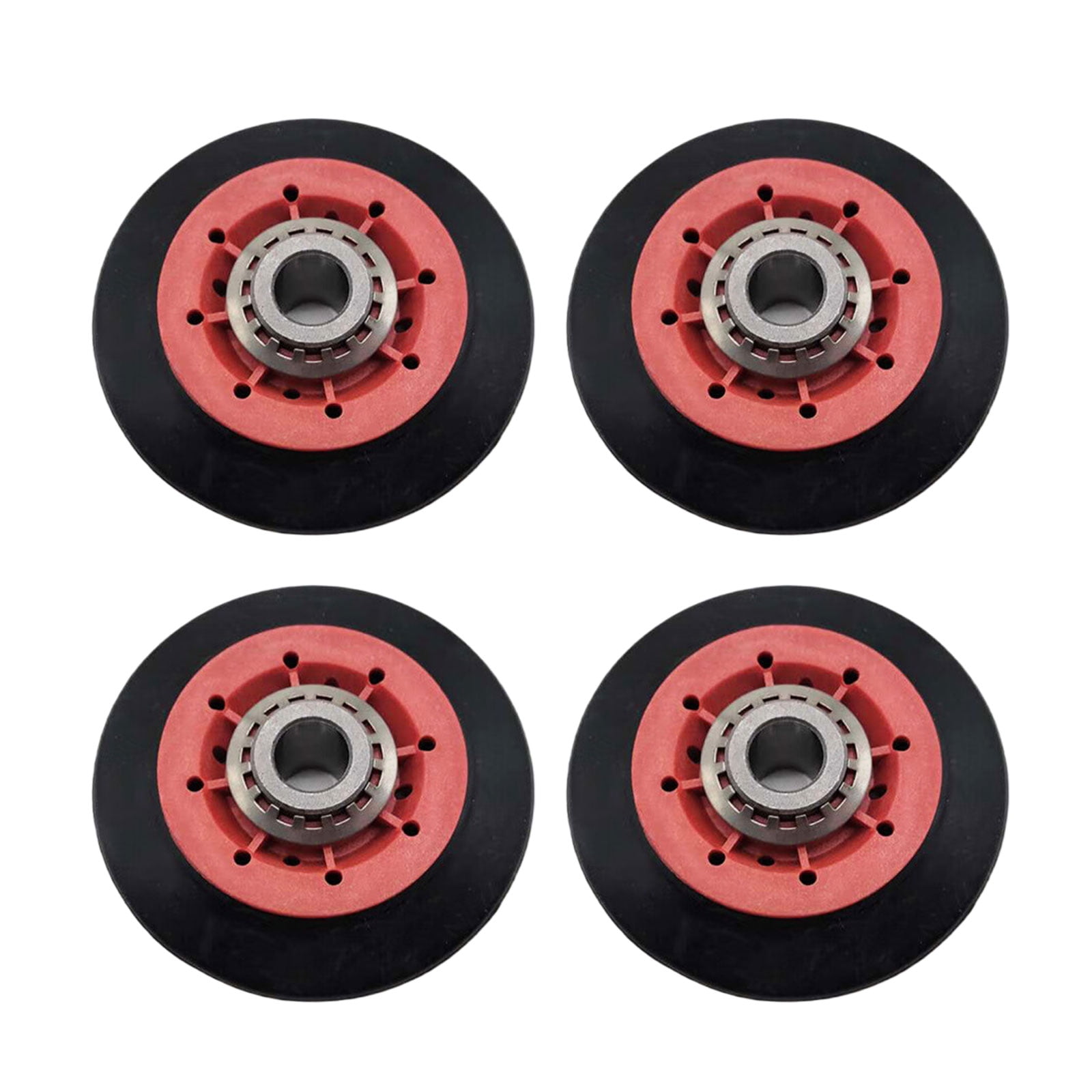 Pack of 4 Dryer Drum Rollers for Easy Installation Rusts Resistant Dryer Replacement Part Drying Machine Accessories