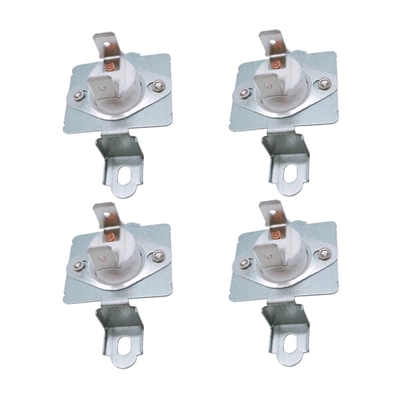 Pack of 4 Dryer Temperature Wire Metal Replacement Dryer Insurance Thermal Separator Fuses for DC96-00887A