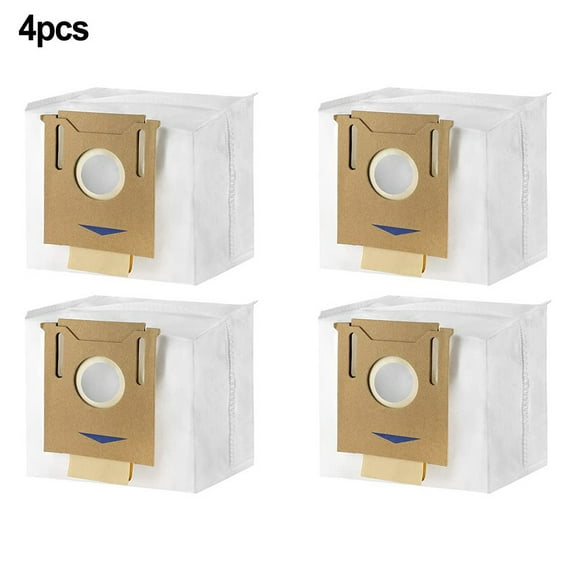 Pack of 4 Dust Bags Replacement Bags for Ecovacs for Deebot N10, N10 Plus