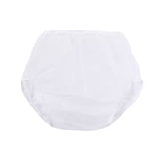 Pack of 4 Elastic Waist Adult Water Resistant Incontinences Underwear Protective Diaper Covers Reusable Plastic Pants