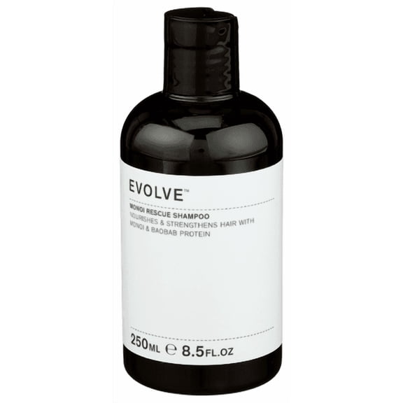 (Pack of 4) Evolve Organic Beauty Monoi Rescue Shampoo 8.5 Oz