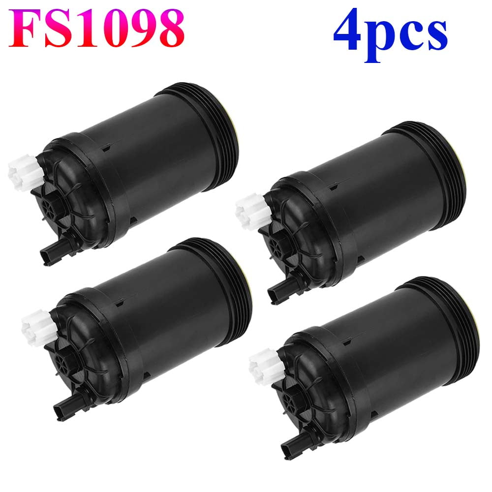 Pack of 4 FS1098 Fuel water Separator Filter Fit Cummins 5319680 ...