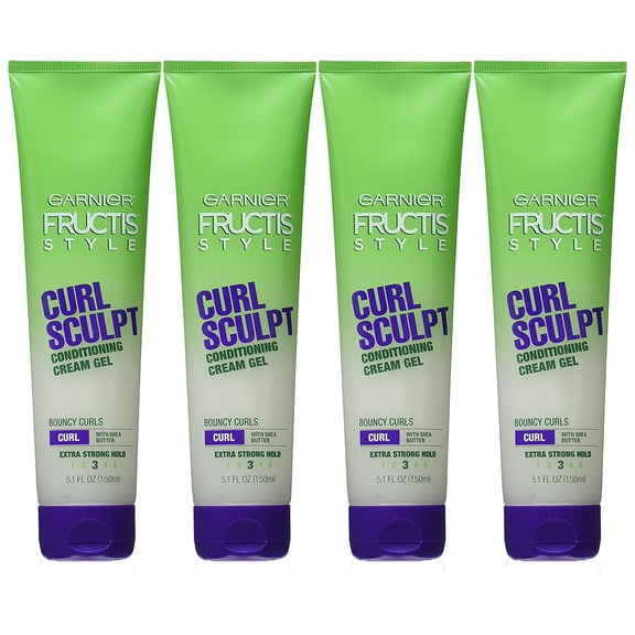 Pack of (4) Garnier Fructis Style Curl Sculpting Gel, 5.1-Fluid Ounce
