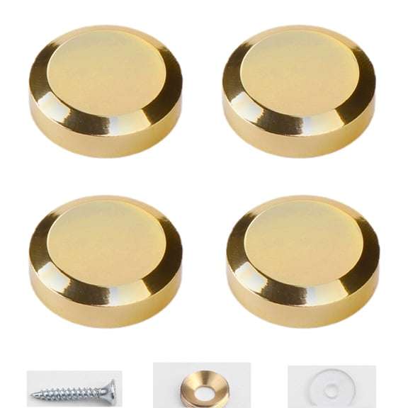 Pack of 4 Holder Clips Holder Clip Glass Retainer Hanging with Screws Fixed Box Door Decoration