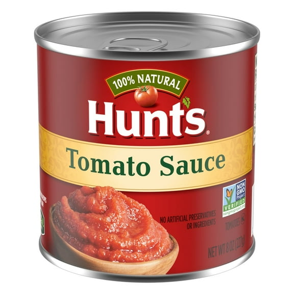 Pack of 4 Hunt's Tomato Sauce, 8 OZ (packaging may vary)