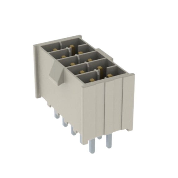 Pack of 4 IPL1-105-01-L-D-K Connector Header Through Hole 10 position 0.100 (2.54mm)
