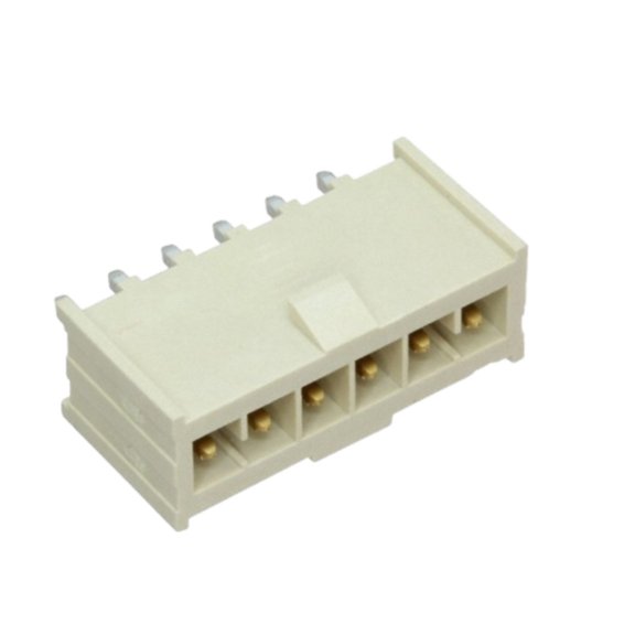 Pack of 4 IPL1-106-01-L-S-K Connector Header Through Hole 6 position 0.100 (2.54mm)
