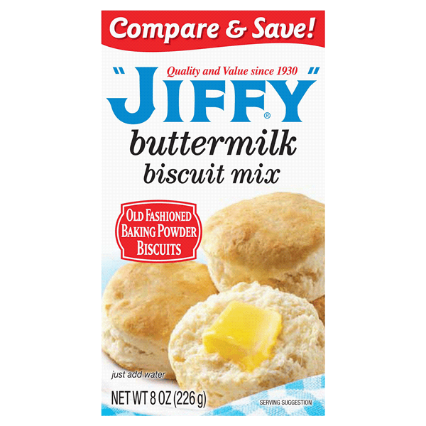 Pack of 4 JIFFY Buttermilk Biscuit, 8 oz