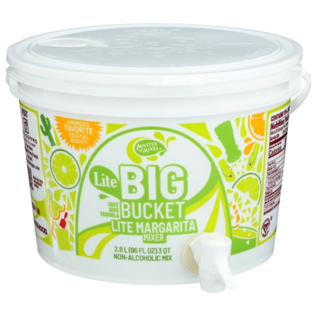 (Pack of 4) Master of Mixes Margarita Lite Bag Buc 96 Oz