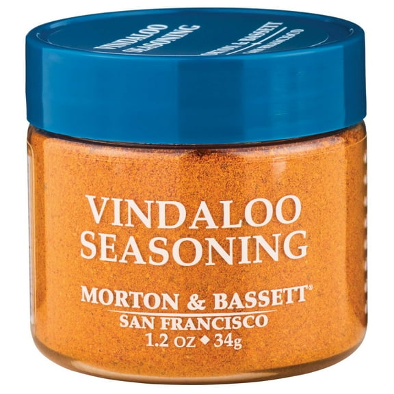 Pack of 4 Morton & Bassett Vindaloo Seasoning - 1.2 oz - Package may vary