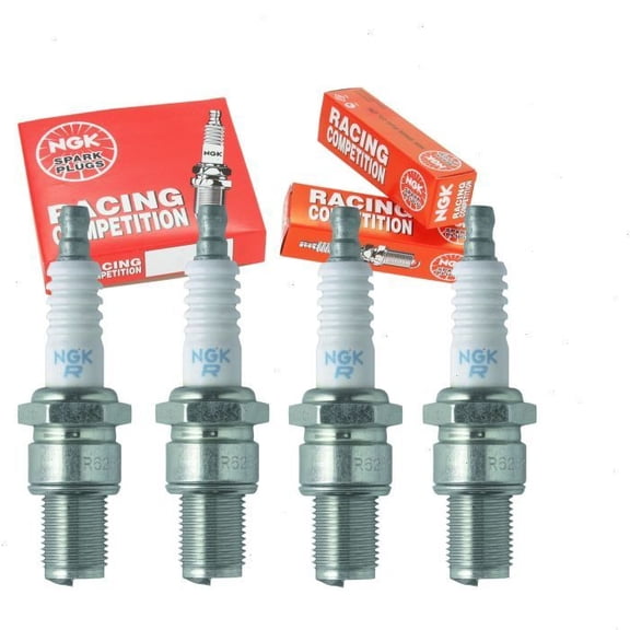 Pack of 4 NGK Racing Spark Plug Replacement For R6254K KAWASAKI KX112 KX85 KX100 RM100 KX80 Big Wheel