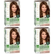 Pack of 4 Natural Instincts Clairol Non-Permanent Hair Color - 5G Medium Golden Brown - 1 Kit