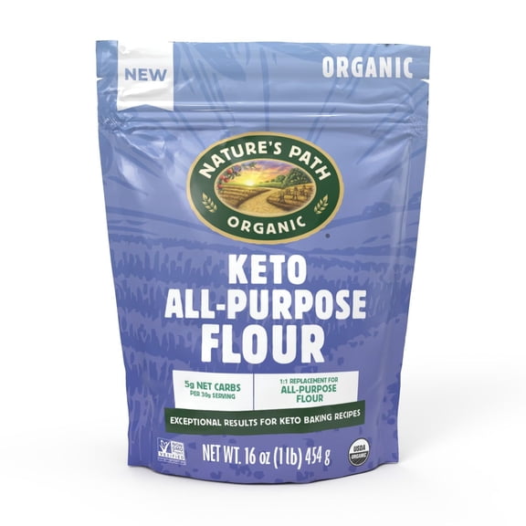 (Pack of 4) Nature's Path All-Purpose Organic Keto Flour 16 Oz