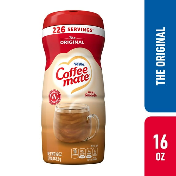 Pack of 4 Nestle Coffee mate Original Powdered Coffee Creamer, 16 oz (packaging may vary)