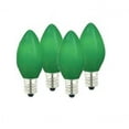 thumbnail image 1 of Pack of 4 Opaque Green LED C7 Christmas Replacement Bulbs, 1 of 2