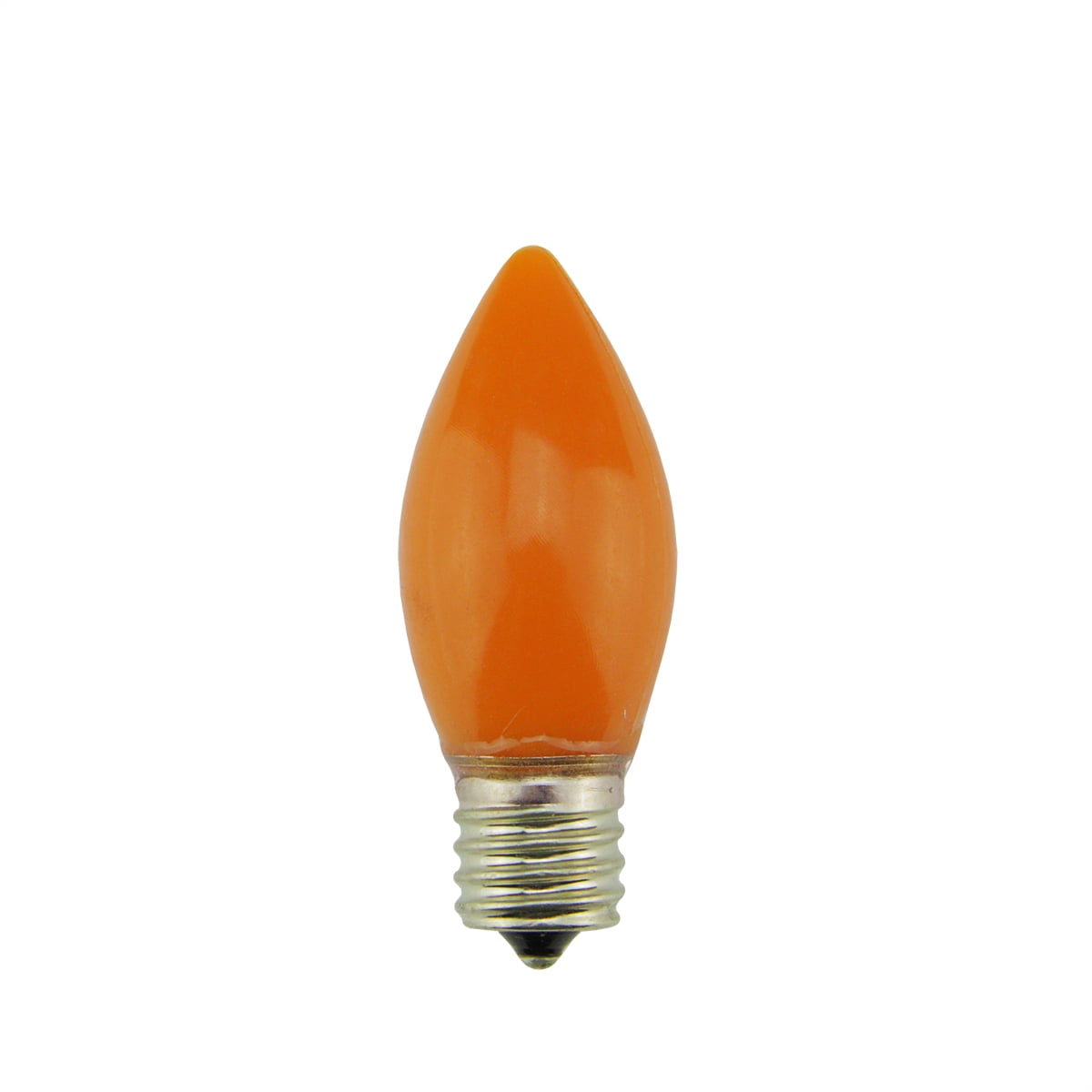Sienna Opaque C9 LED Christmas Replacement Bulbs - Orange - Pack of 4