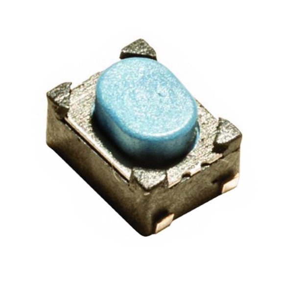 Pack of 4 PTS810SJG250SMTRLFS Switch Tactile N.O. SPST Button J-Bend 0.05A 16VDC 100000Cycles 3.92N SMD, Cut Tape, RoHS