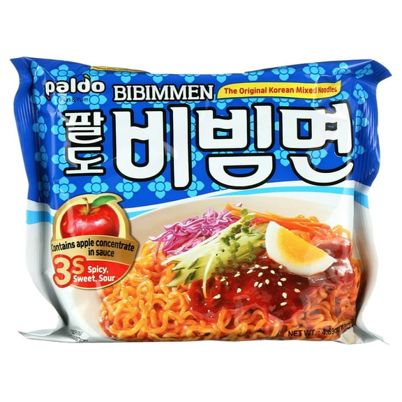 Pack of 4 Paldo Korean Bibim Men Noodles 22.9 oz