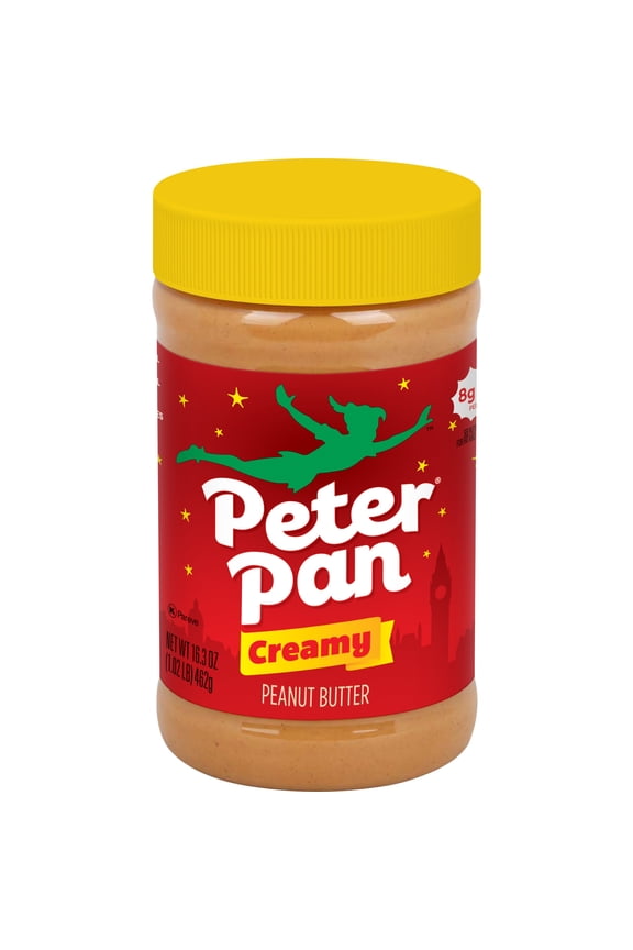 Pack of 4 Peter Pan Creamy Peanut Butter - 16.3 oz - Package may vary