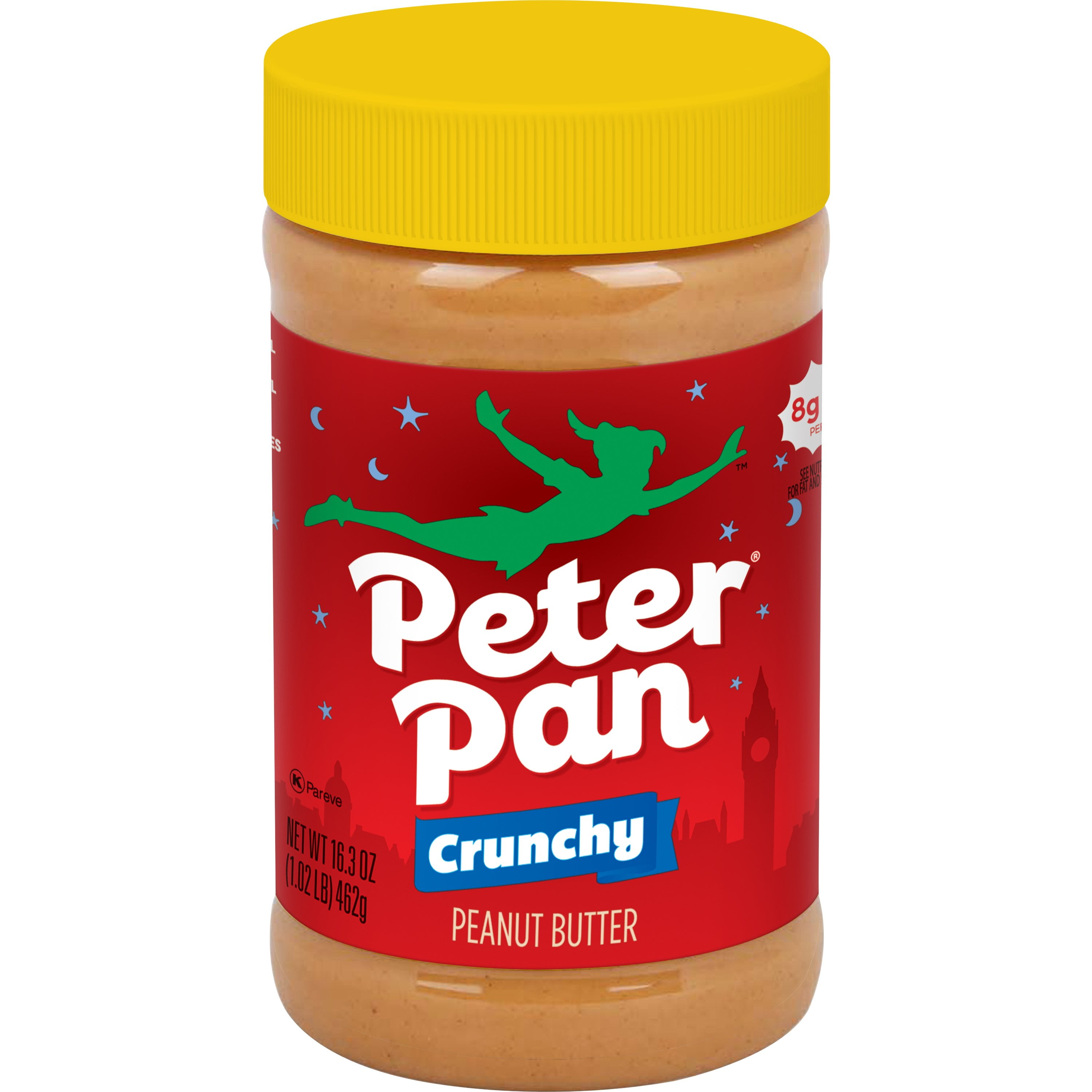 Pack of 4 Peter Pan Crunchy Peanut Butter - 16.3 oz - Package may vary