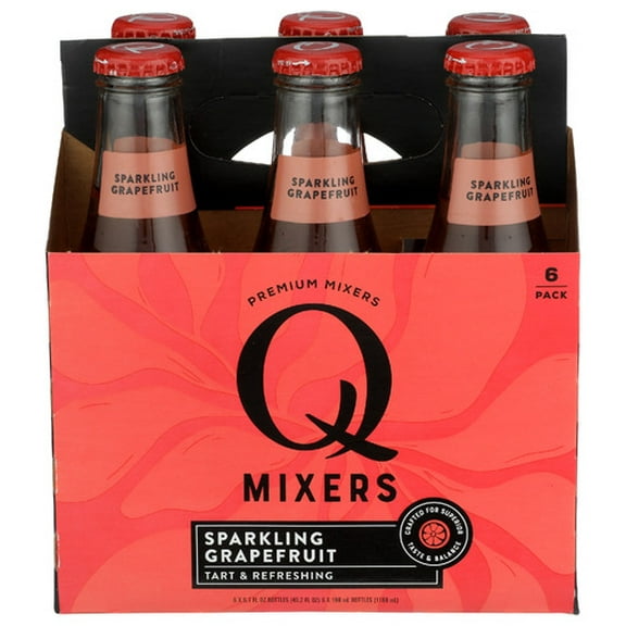 (Pack of 4) Q Tonic Mixer Sparkling Grapefruit 6 Pack 40.2 Fo