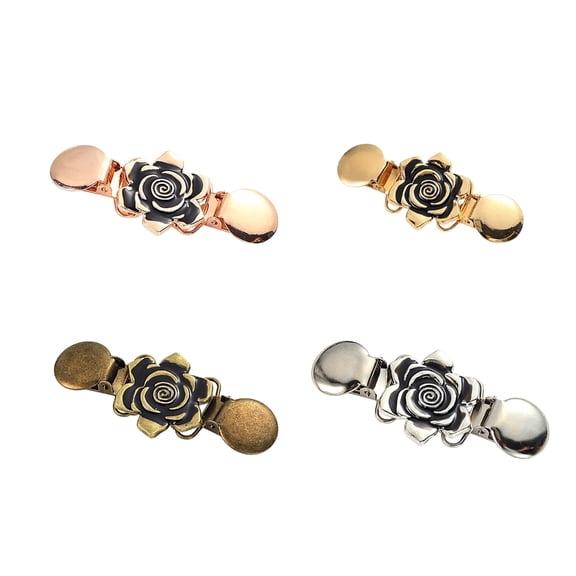 Pack of 4 Quick Installion Alloy Clothing Fasteners for Women Easy Application Securing Shirts Effortlessly