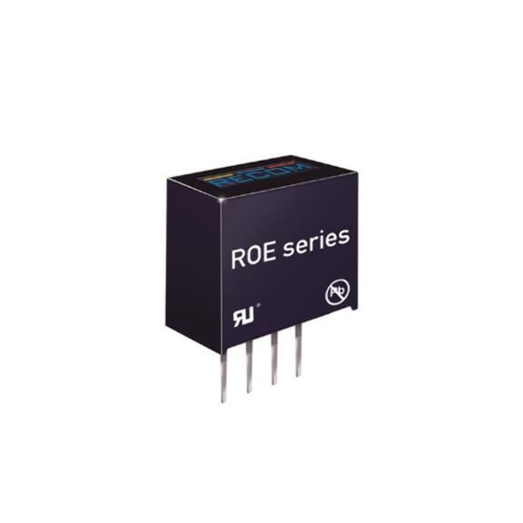 Pack of 4 ROE-0505S Isolated Module DC DC Converter 1 Output 5V 200mA 4.5V - 5.5V Input