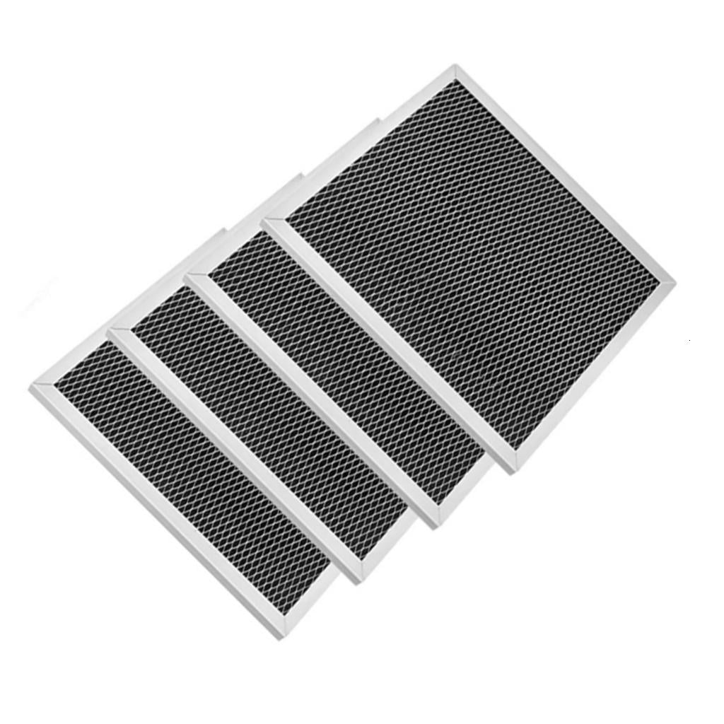 Pack of 4 Range Hood Grease Filter Replacement Mesh Filter for Exhaust Fan