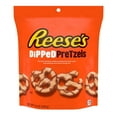 thumbnail image 1 of Pack of 4 Reese's Milk Chocolate Peanut Butter Candy Dipped Pretzels - 8.5 oz - Package may vary, 1 of 1