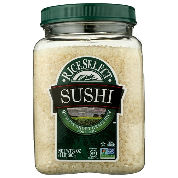 Pack of 4, Riceselect Sushi Rice, 32 oz