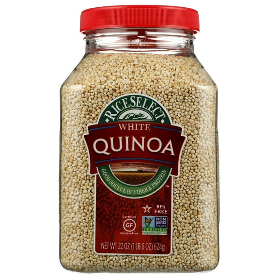 Pack of 4, Riceselect White Quinoa, 22 oz