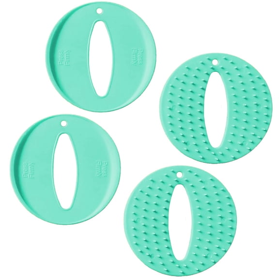 Pack of 4 Shot Reducer Shot Helper Blocker Device Reusable Immunization Shot Blocker for Kids and Adults