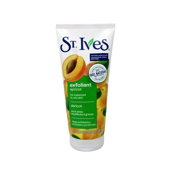 Pack of (4) St. Ives Apricot Scrub INVIGORATING For All Skin Types 6 OZ