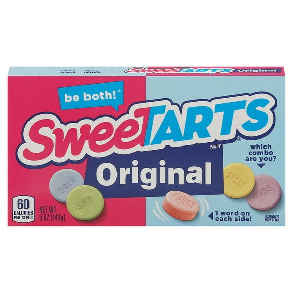 Pack of 4 SweeTARTS Original Candy Theater Box - 5 oz - Package may vary