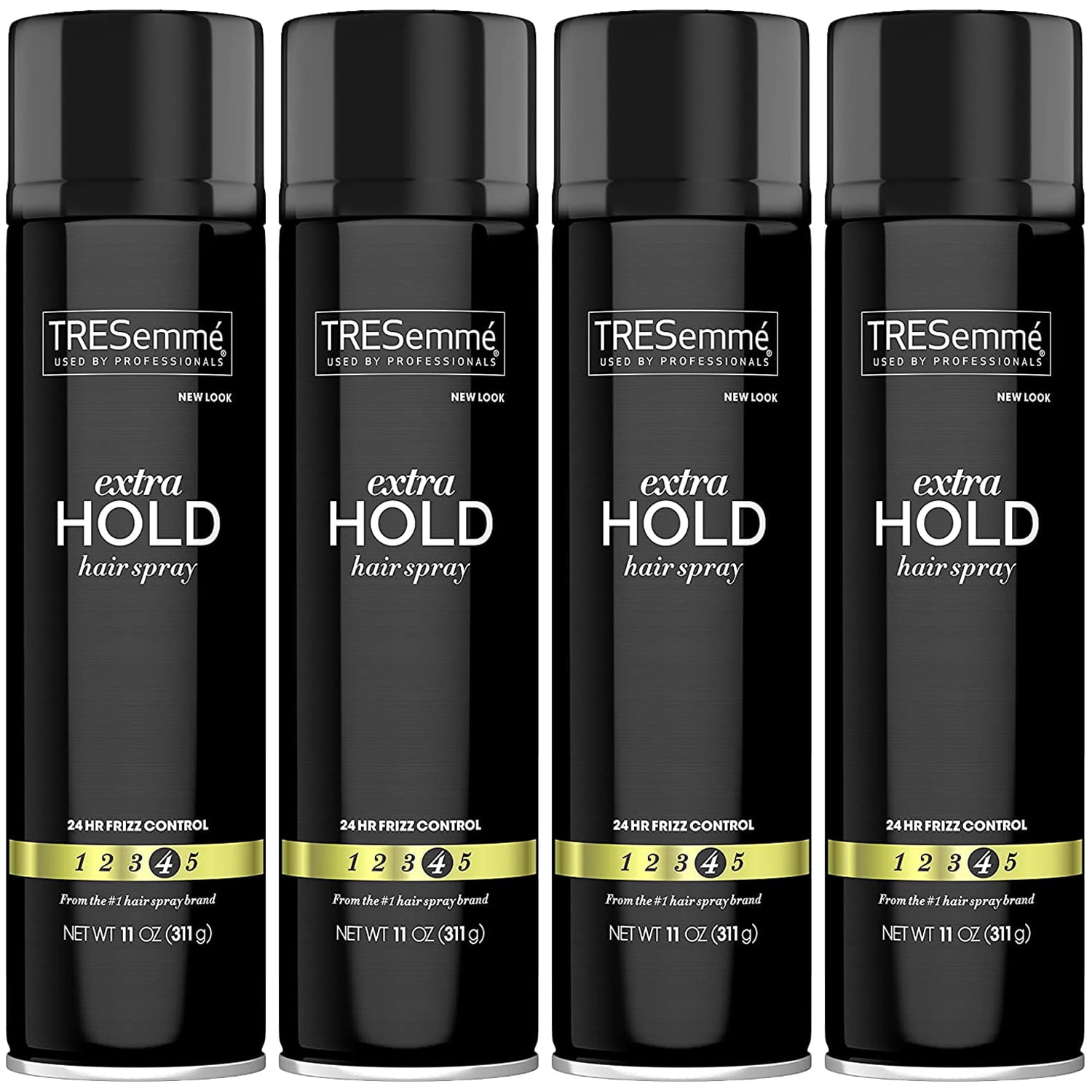 Pack of (4) TRESemme Hair Spray AntiFrizz Hairspray Extra Hold With