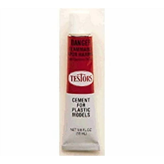 Pack of 4 Testor Plastic Cement