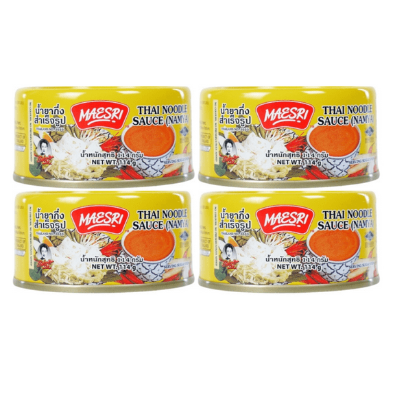 (Pack of 4) Thai Namya Noodle Sauce 4oz