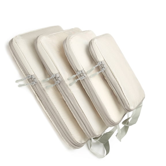 Pack of 4 Travel Luggage Packing Cubes Suitcase Compression Packing Cubes Bags Travel Essential