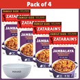 thumbnail image 1 of Pack of 4 Zatarain's Family Size Jambalaya Rice Dinner Mix, 12.0 oz Box-With Bowl by Mahad, 1 of 9