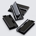 thumbnail image 1 of 4x BLACK Acrylic Piano Hinges 45mm x 38mm BLACK Hinges, Continuous Acrylic Piano Hinge, (1 49/64 x 1 1/2 in), 1 of 10