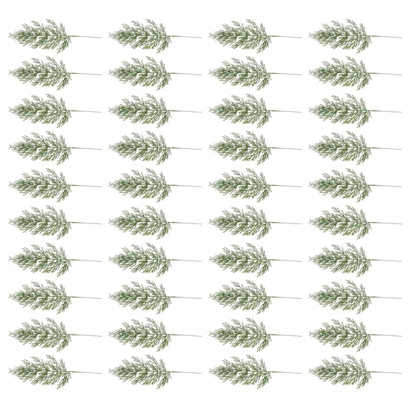 Pack of 40 Christmas Tree Limbs Versatile Plastic Artificial Pine Branch Christmas Tree Decorations Plant