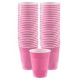 thumbnail image 1 of Pack of 40 Disposable Plastic Cups , 18 Oz, Strong and Sturdy Disposable Cups for Parties or Celebrations (PINK), 1 of 2