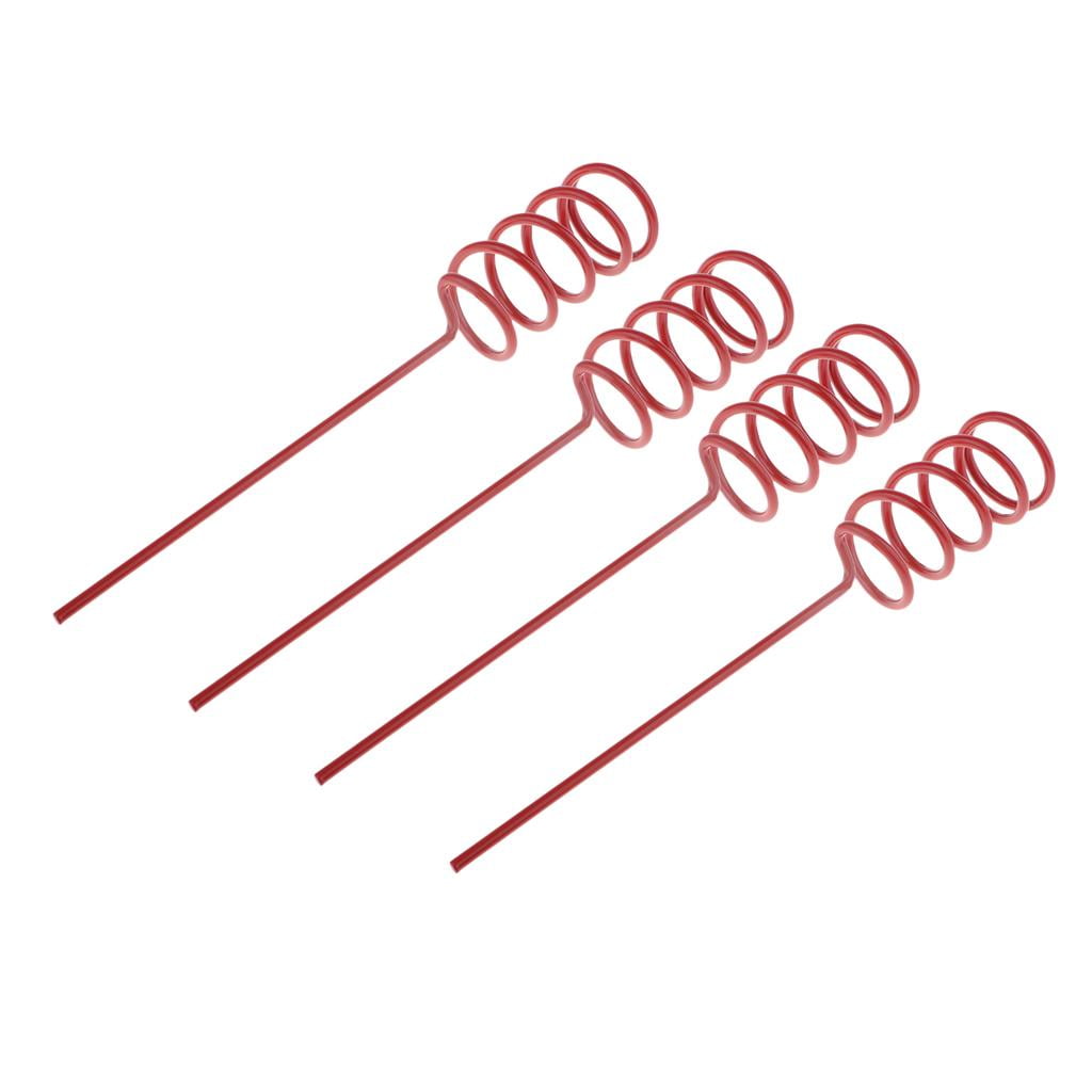 Pack of 4pcs Durable Sprial Rod Holders Fishing Rod Stand Support Pole Bracket Beach Sea Sporting Goods