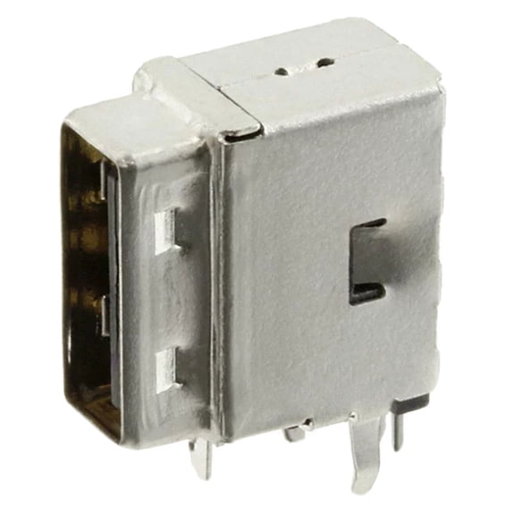 Pack of 5 0894858003 Universal Serial Bus (USB) Shielded I/O Type A Receptacle Single Upright Right