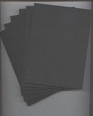 Pack of 5 16x20 3/16" Black Foam Core Backings