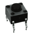 thumbnail image 1 of Pack of 5  1825910-6  Switch Tactile SPST-NO 0.05A 24V :RoHS, 1 of 2