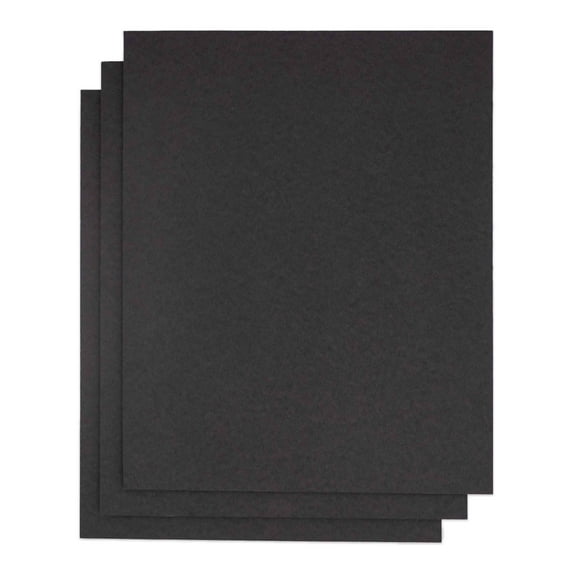 Pack of 5 18x24 3/16" Black Foam Core Backings
